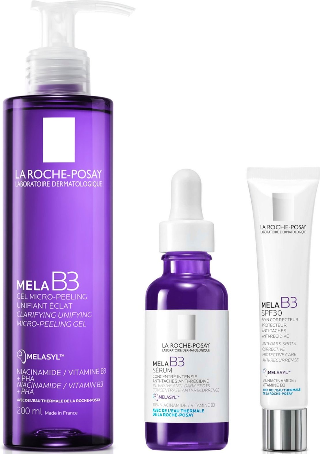 La Roche-Posay Mela B3 Routine Bundle