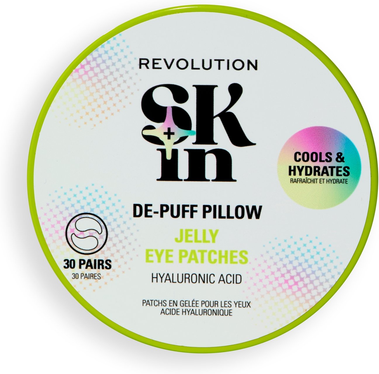 Revolution Skin De-Puff Pillow Eye Patches, 30 pairs