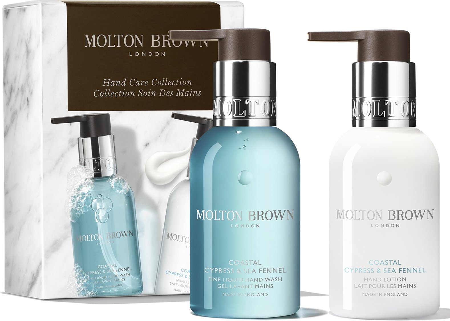 Molton Brown Coastal Cypress and Sea Fennel Hand Care Collection