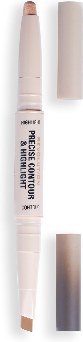 Makeup Revolution Precise Contour and Highlight (Various Shades) - Medium