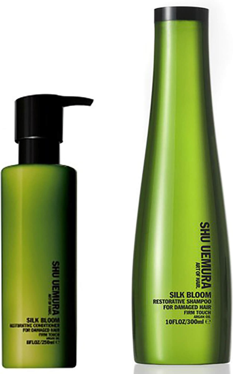 Shu Uemura Art of Hair Silk Bloom Shampoo (300ml) und Spülung (250ml)