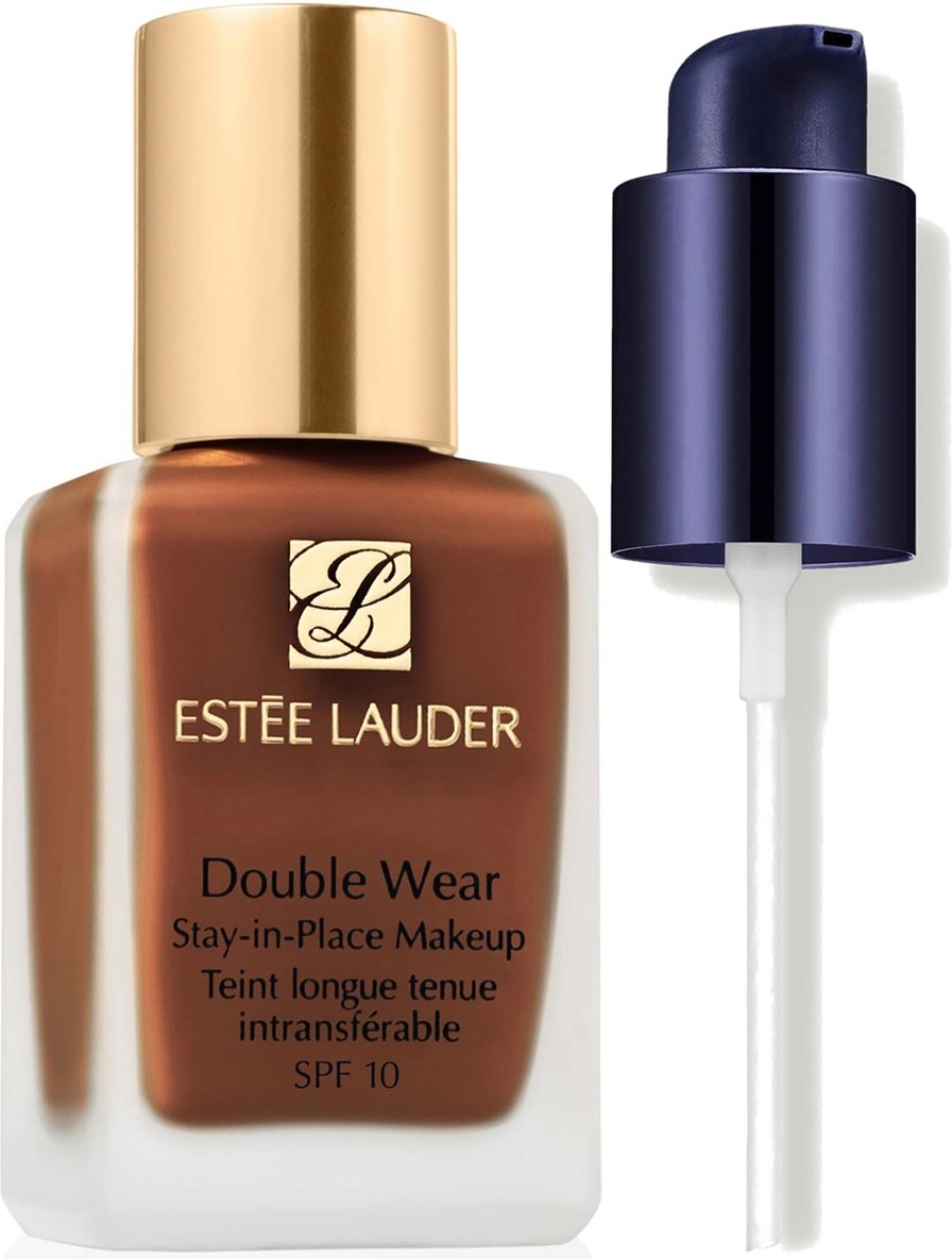Estee Lauder Double Wear Stay-in-Place Makeup With Makeup Pump Bundle (Various Shades) - 6N1 Mocha