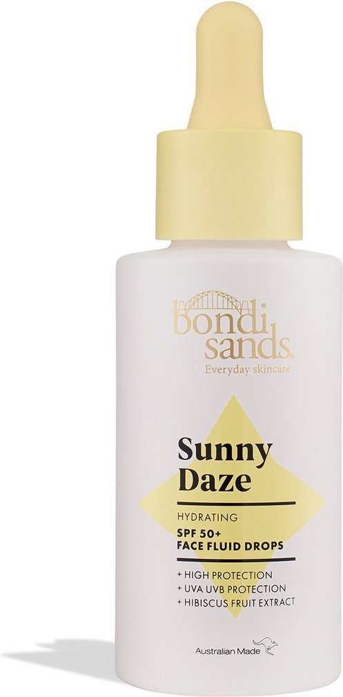 Bondi Sands Sunny Daze Hydrating SPF 50+ Face Fluid Drops 30ml