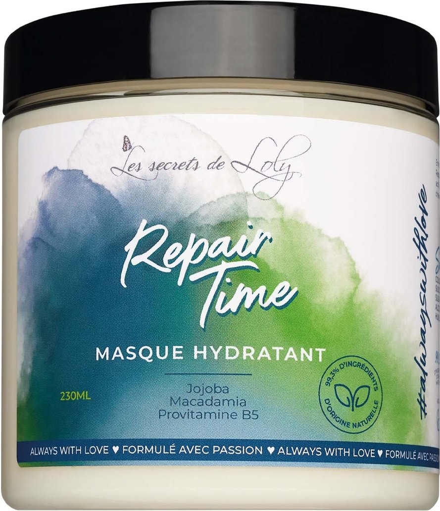 Les Secrets de Loly Repair Time Feuchtigkeitsspendende Maske 230 ml
