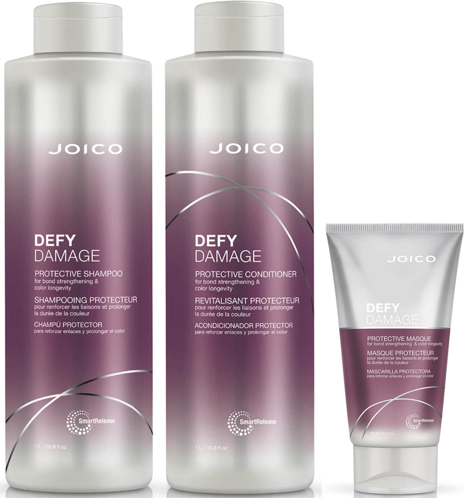 Joico Defy Damage Shampoo, Conditioner and Masque Set