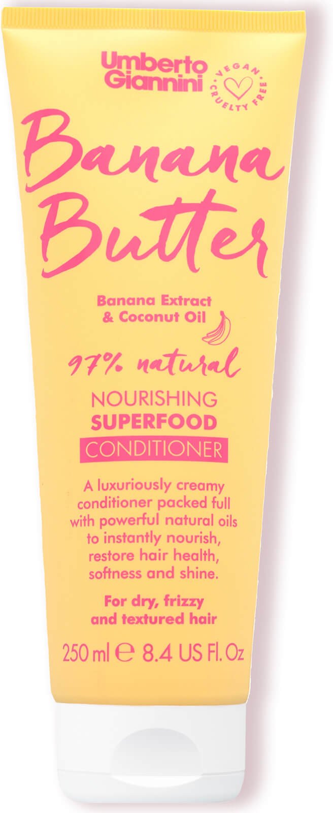 Umberto Giannini Bananenbutter nährende Superfood-Spülung 250ml