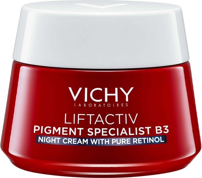 Vichy Liftactiv B3 Farbkorrigierende Nachtcreme mit reinem Retinol 50 ml