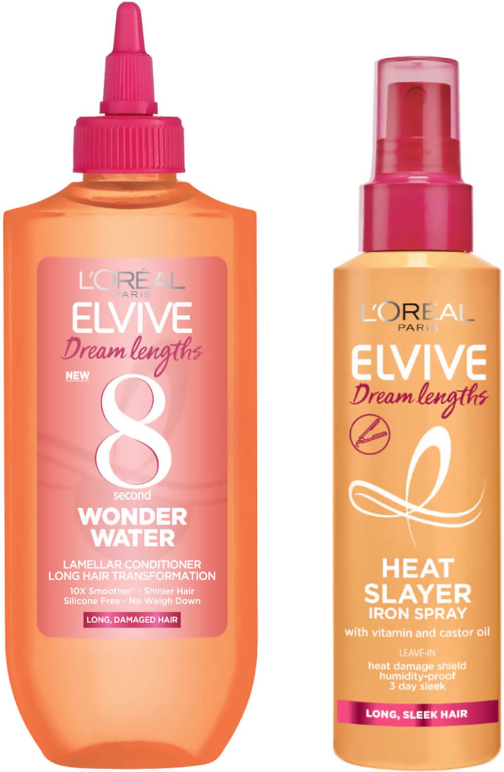 L'Oréal Paris Elvive Dream Duo - Wonder Water Treatment und Heat Slayer Protect Spray