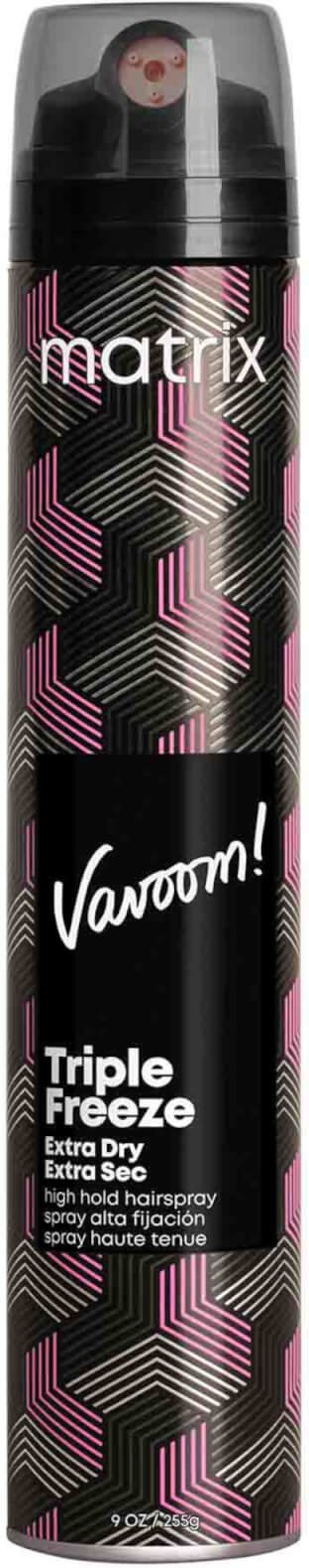 Matrix Vavoom Triple Freeze Extratrockenes Haarspray für langanhaltende Form und festen Halt 300 ml