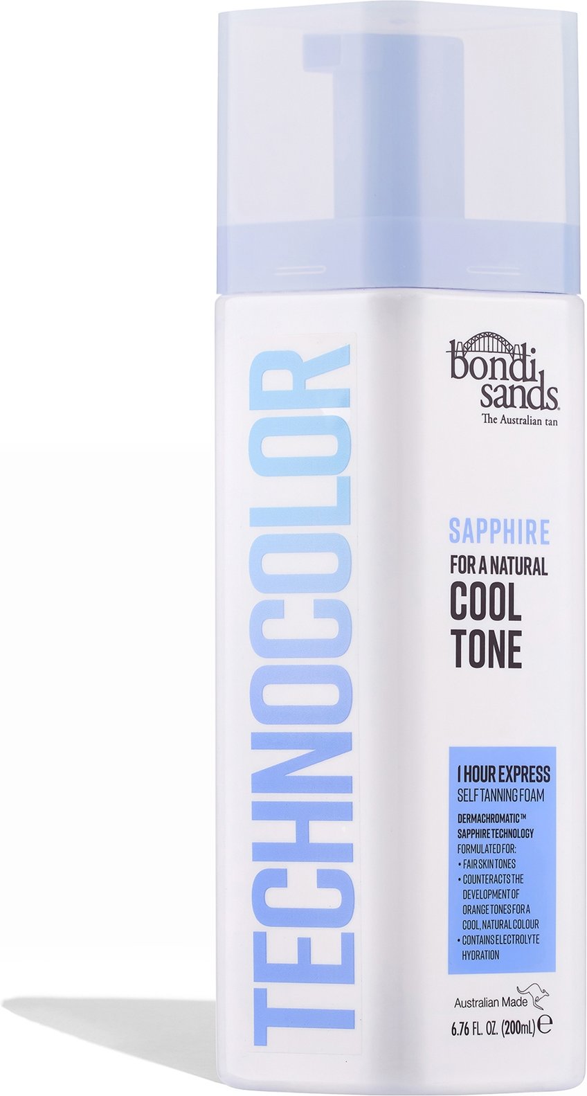 Bondi Sands Technocolor 1 Stunde Express-Selbstbräunungsschaum – Saphir 200 ml