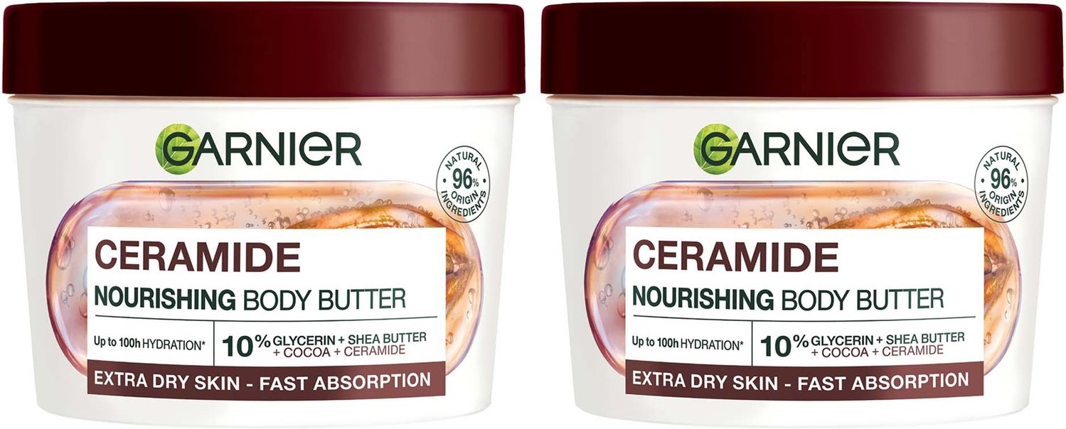 Garnier Body Superfood, Nourishing Body Cream Duos - Cocoa & Ceramide