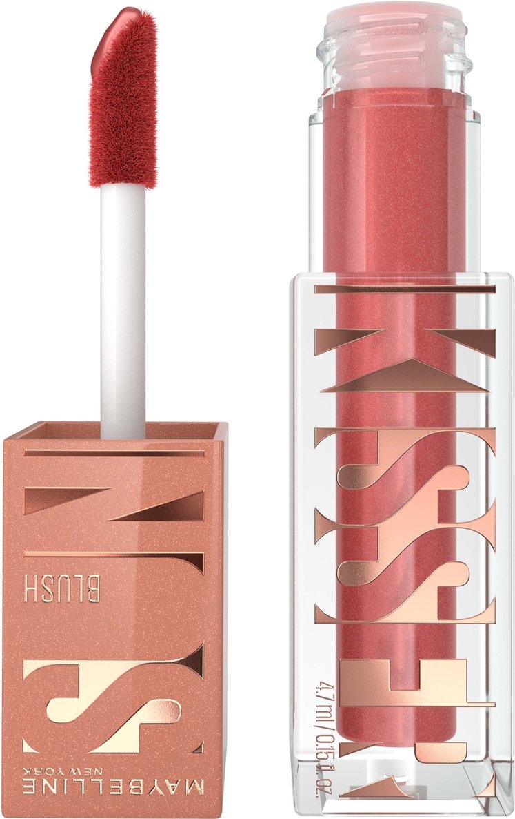 Maybelline Sunkisser Flüssiges Glow-Rouge mit Vitamin E 4,7 ml (Verschiedene Farbtöne) - 06 City Sizzle
