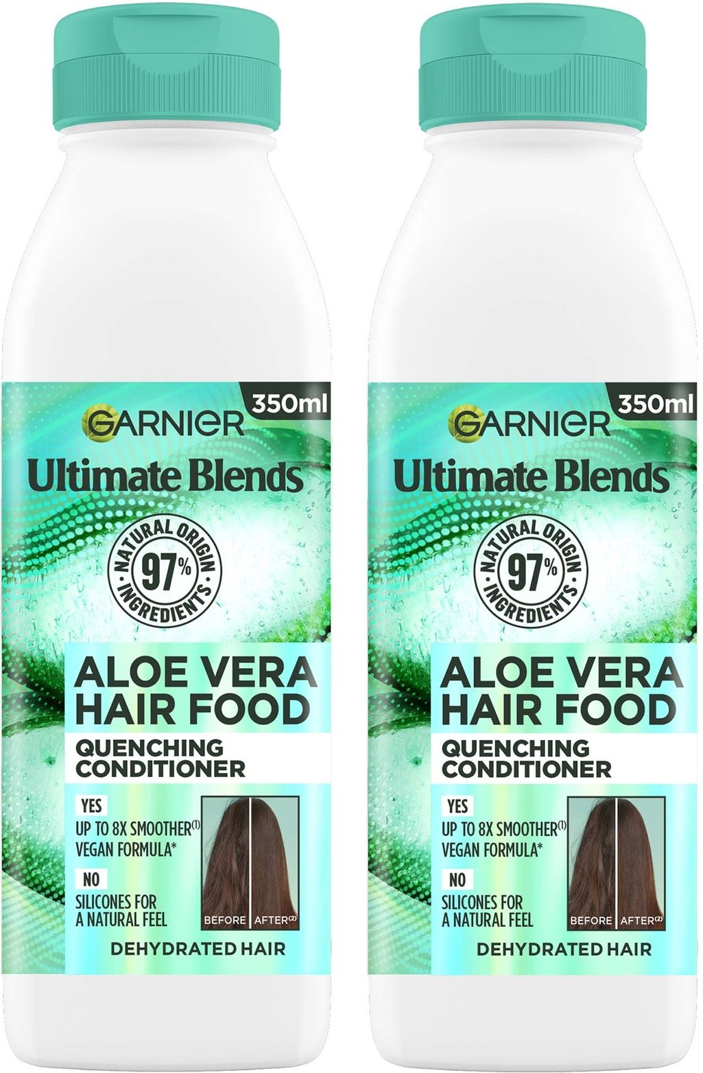 Garnier Ultimate Blends Aloe Vera 3-in-1 Plumping Hair Mask Duo