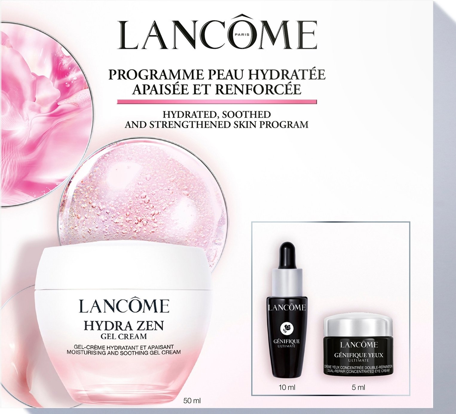 Lancôme Hydrazen Gel Cream 50ml Routine Set