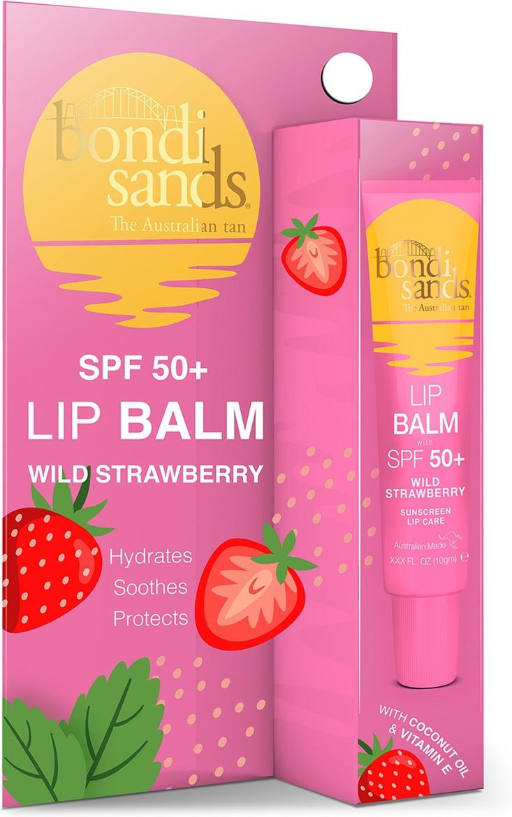 Bondi Sands SPF50+ Strawberry Lip Balm 10g