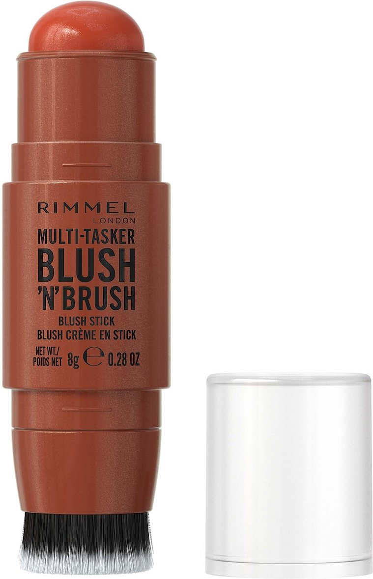 Rimmel Multi-Tasker Blush'N'Brush 8g (Various Shades) - 300 Nearly Suede