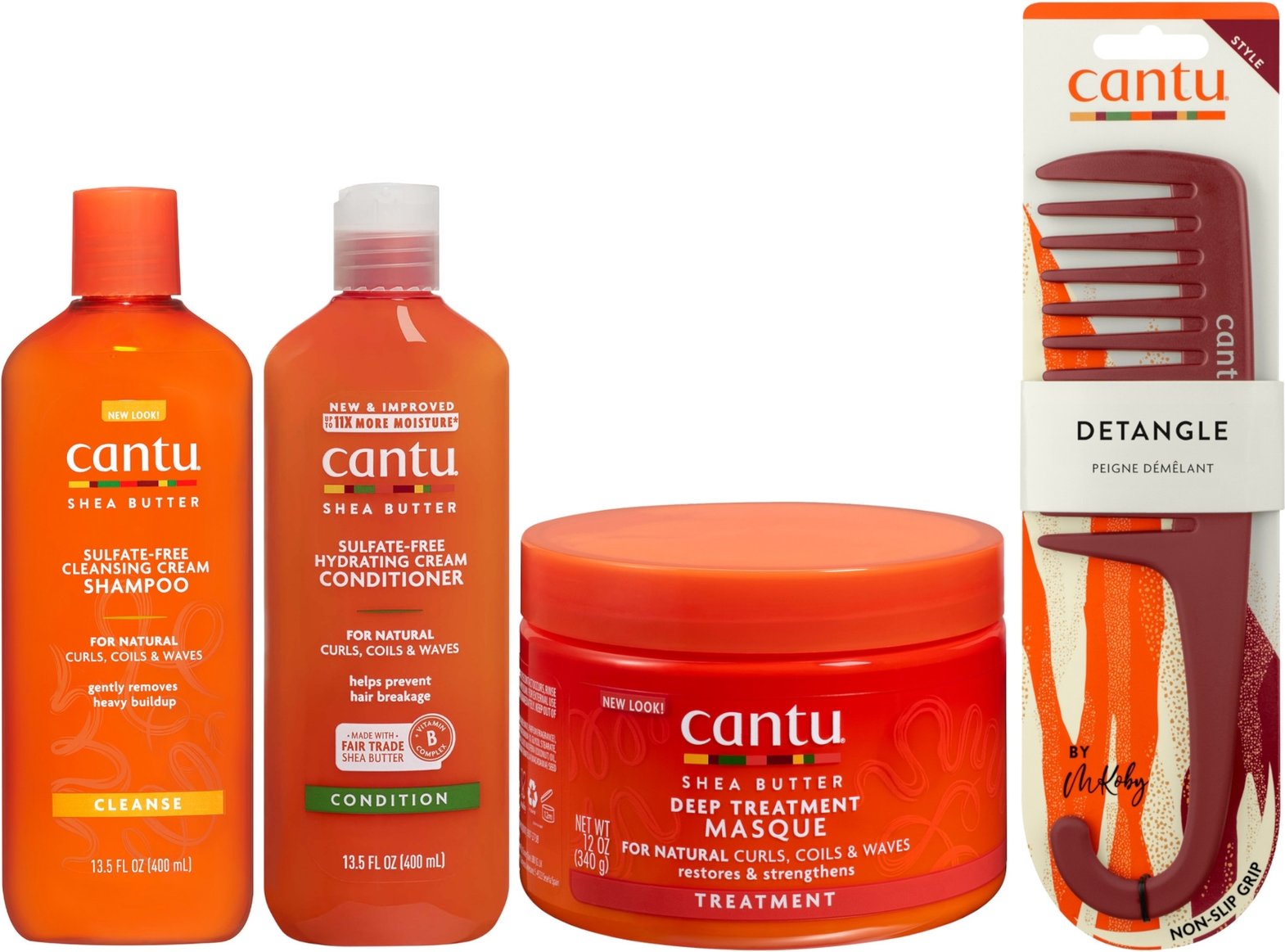 Cantu Wash Day Essentials Bundle