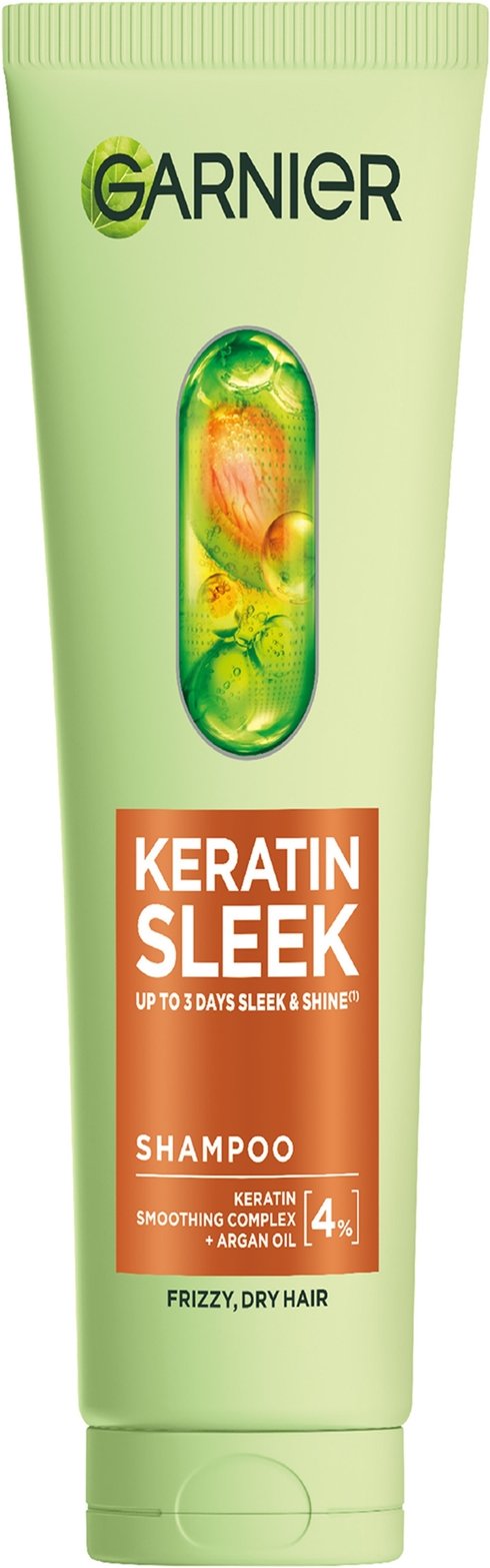 Garnier Keratin Sleek Shampoo 200ml