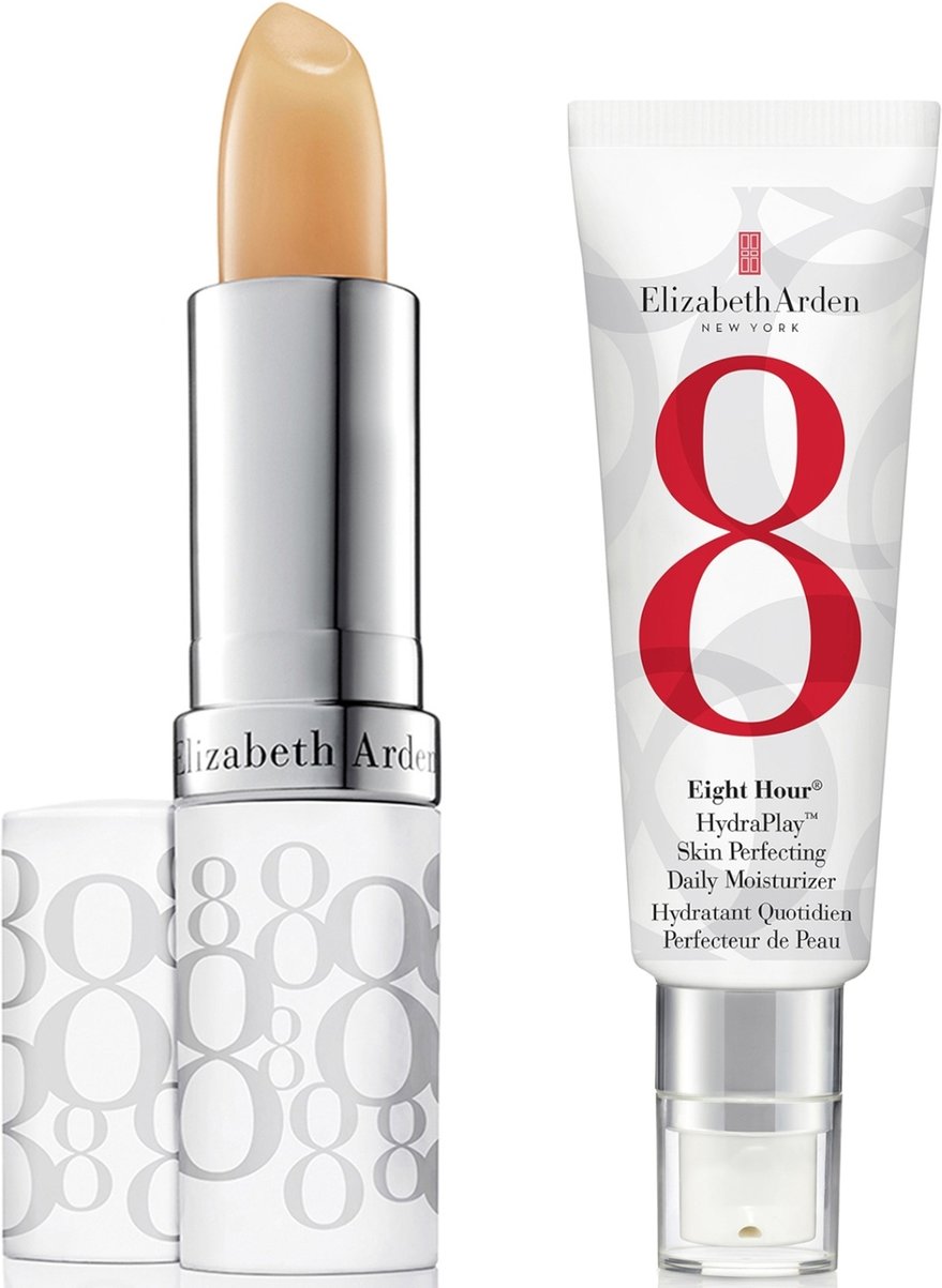 Elizabeth Arden Eight Hour HydraPlay Moisturizer 45ml and Lip Protectant Stick SPF15
