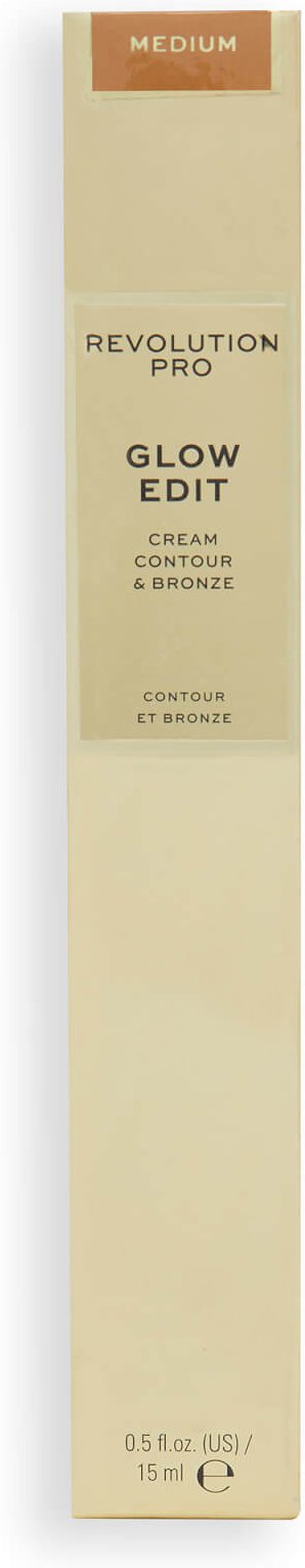 Revolution Pro Glow Edit Cream Contour and Bronze 15ml (Various Shades) - Medium