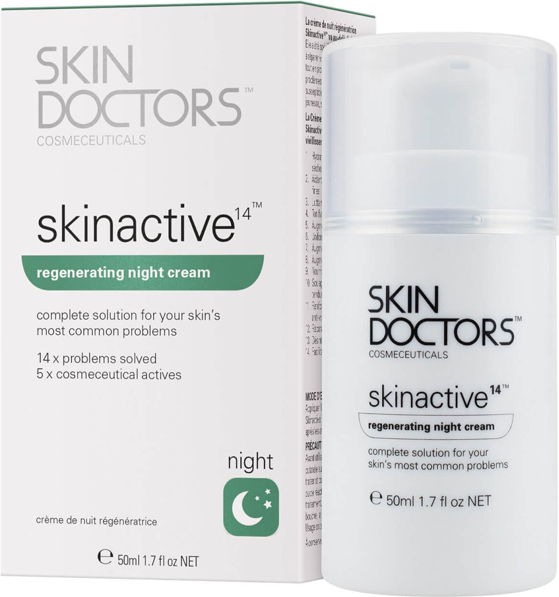Skin Doctors Skinactive 14 Regenerierende Nachtcreme (50 ml)