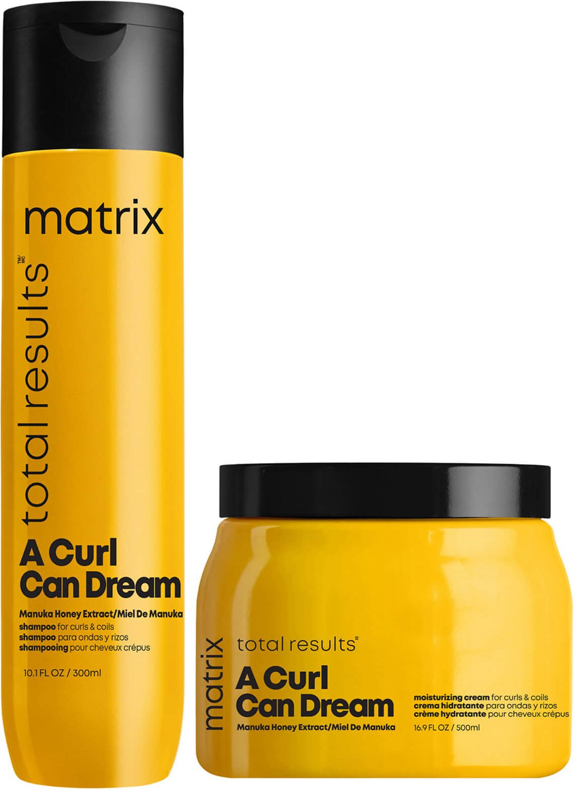 Matrix Total Results A Curl Can Dream Cleansing Shampoo and Moisturising Cream Duo