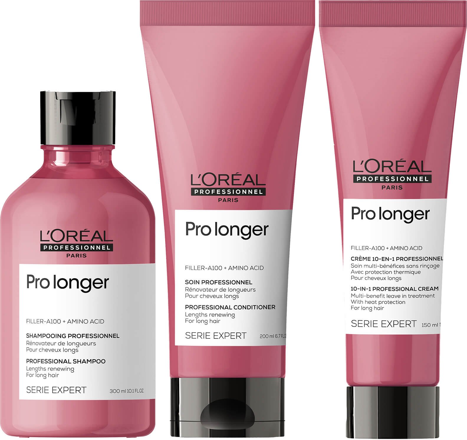 L'Oréal Professionnel Pro Longer Shampoo, Conditioner and Cream Trio