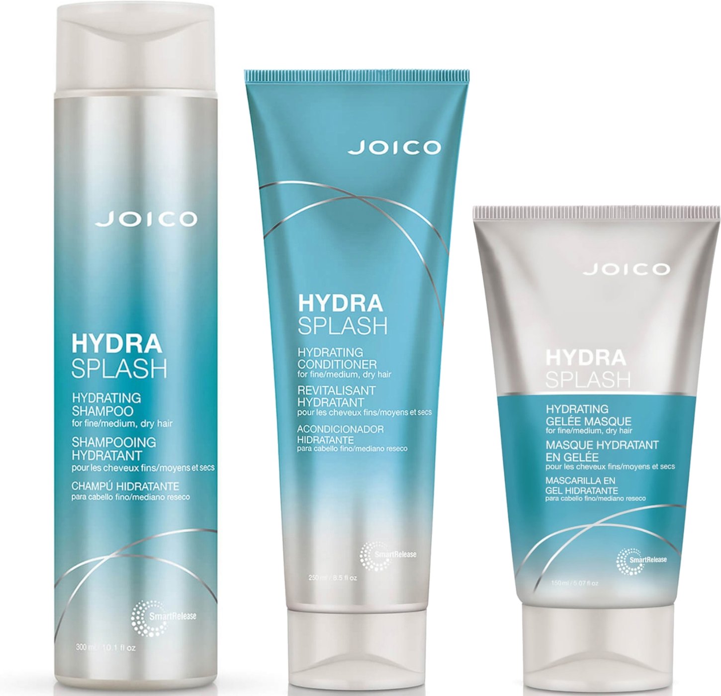 Joico HydraSplash Fine Medium Hair Hydrating Home Care Kit