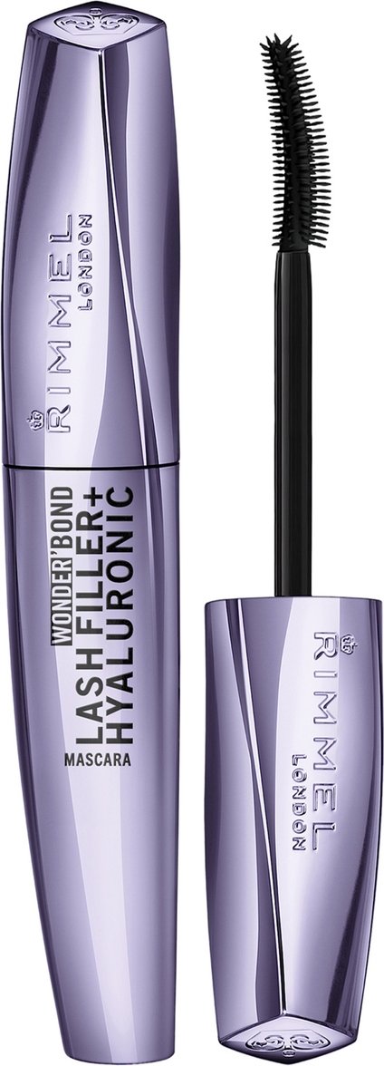 Rimmel Wonder'Bond Lash Filler+Hyaluronic Mascara 26ml (Various Shades) - Brown