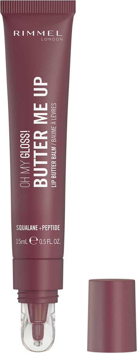 Rimmel London Oh My Gloss! Butter Me Up Lip Butter Balm 15ml (Various Shades) - 004 Mellow Mocha