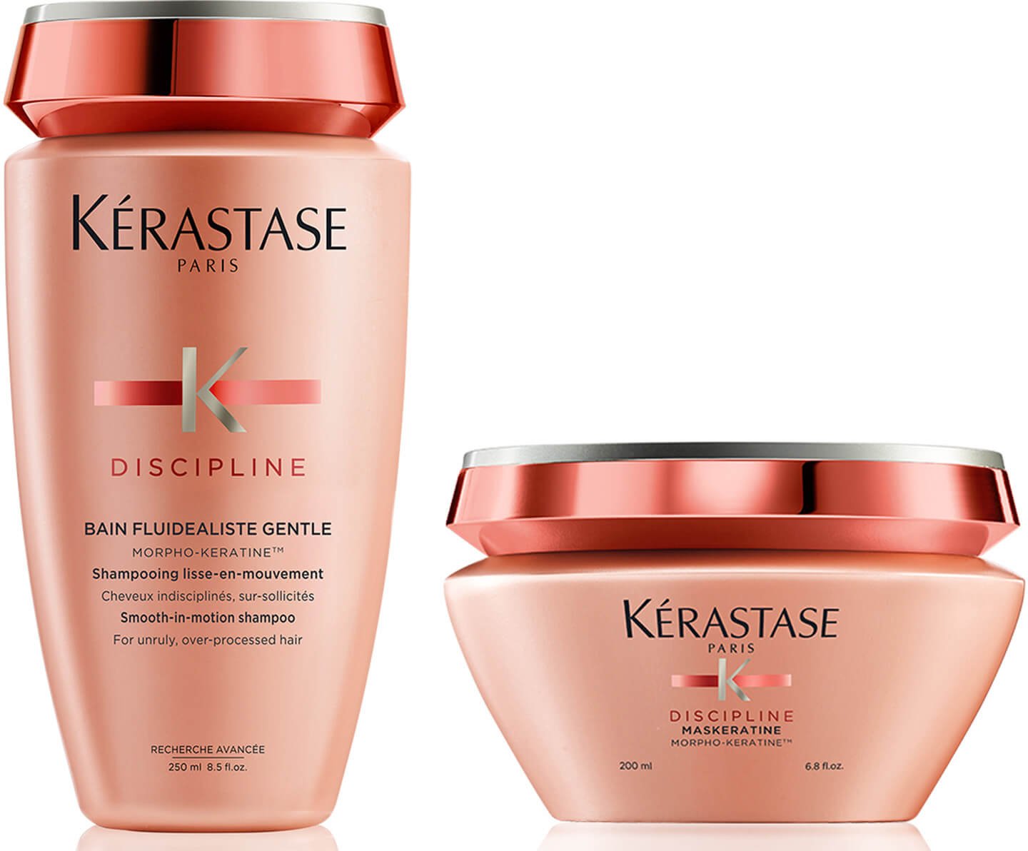 Kérastase Discipline Bain Fluidealiste Sulfatfrei (250ml) und Maskeratine (200ml)