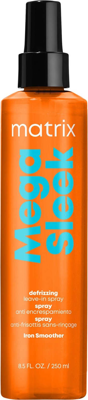 Matrix Total Results Mega Sleek Iron Smoother Hitzeschutz- und Frizzkontroll-Haarspray 250 ml