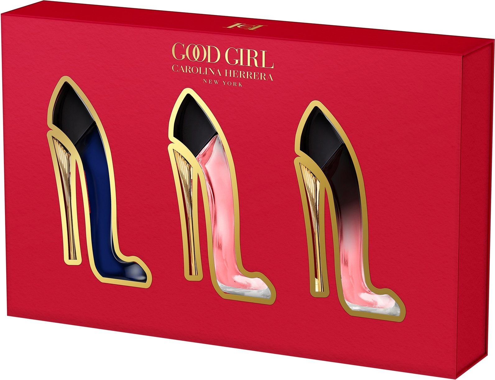 Thumbnail - Carolina Herrera Good Girl Eau de Parfum 7ml + Very Good Girl Eau de Parfum 7ml + Elixir Eau de Parfum Elixir 7ml