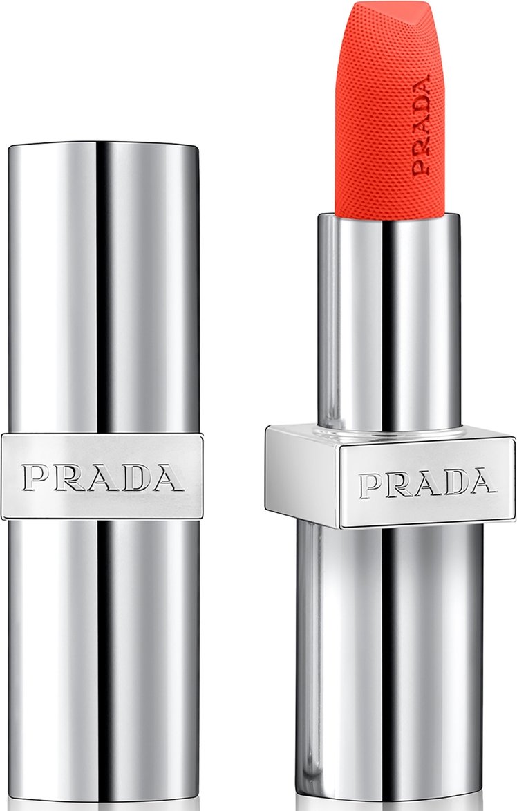 Prada Soft Matte Refillable Lipstick 3.8g (Various Shades) - O176 - Nacarat