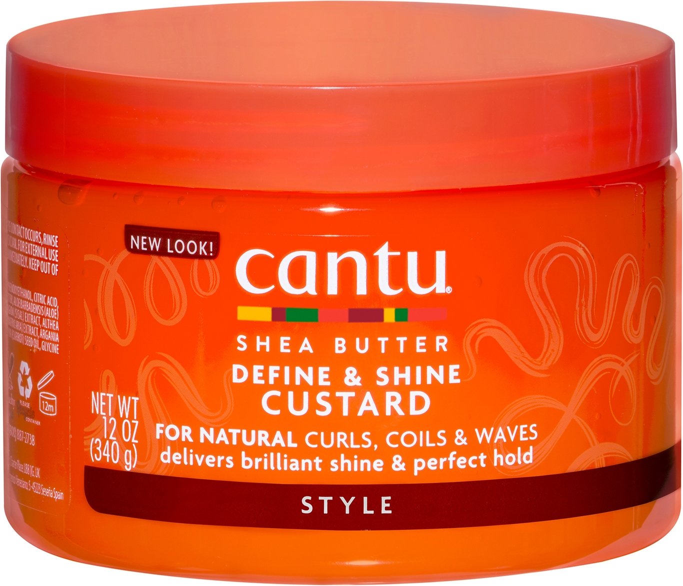 Cantu Sheabutter für Naturhaar Definition- und Glanz-Custard 340 g