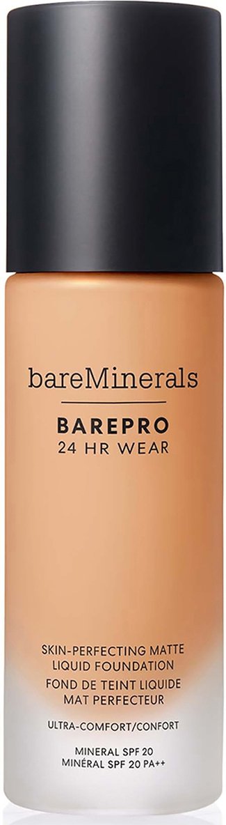 bareMinerals Barepro 24Hr Matte Comfort Liquid Foundation Mineral Spf20 30ml (various shades) - Med. 30 Warm