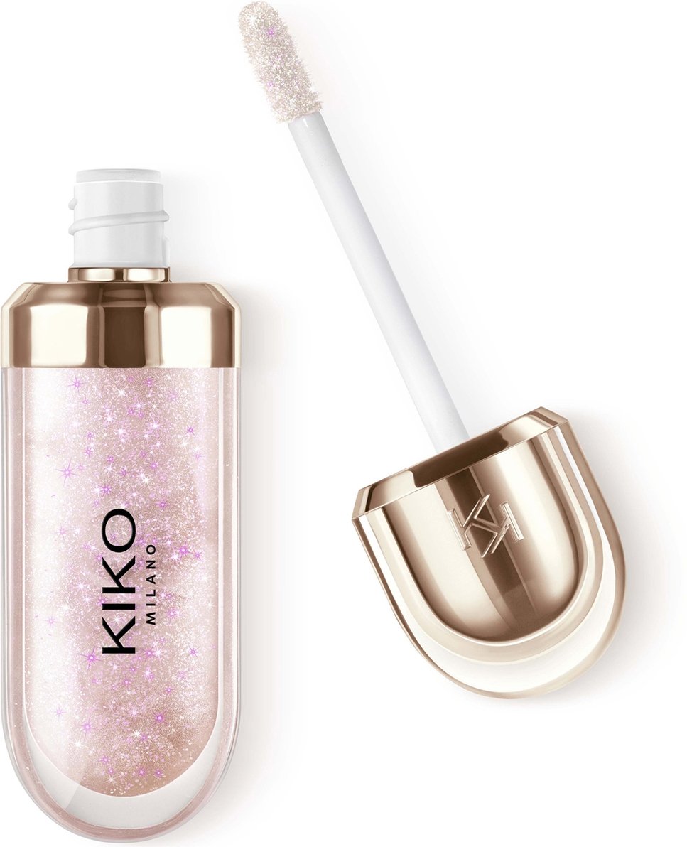 KIKO Milano 3D Hydra Lipgloss – Limitierte Edition 6,5 ml (Verschiedene Farbtöne) - 41 Rosy Glares