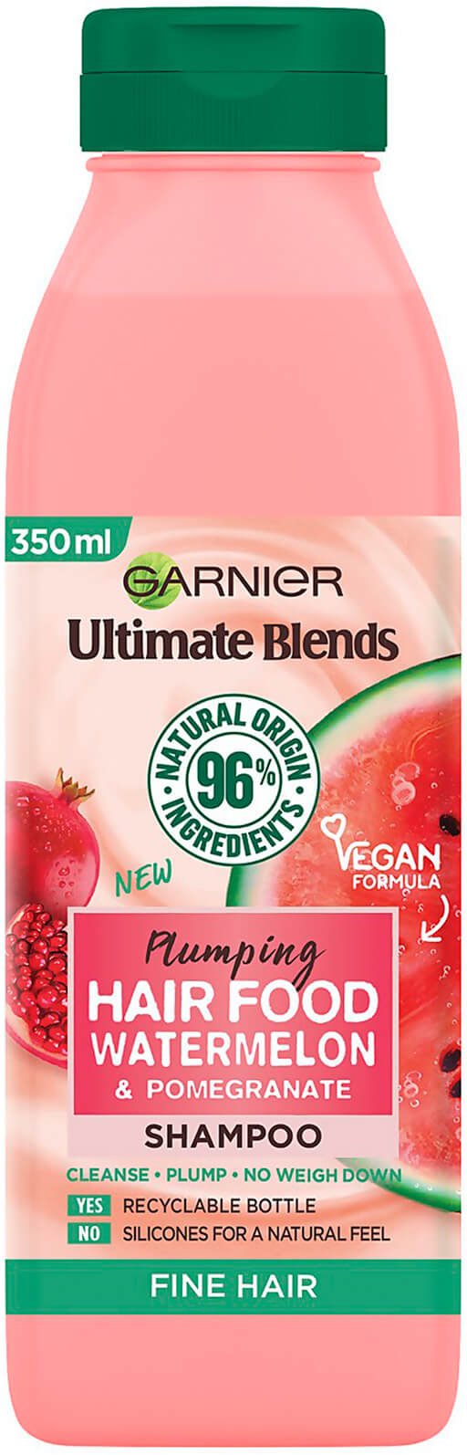 Garnier Ultimate Blends Plumping Hair Food Wassermelonen-Shampoo 350 ml