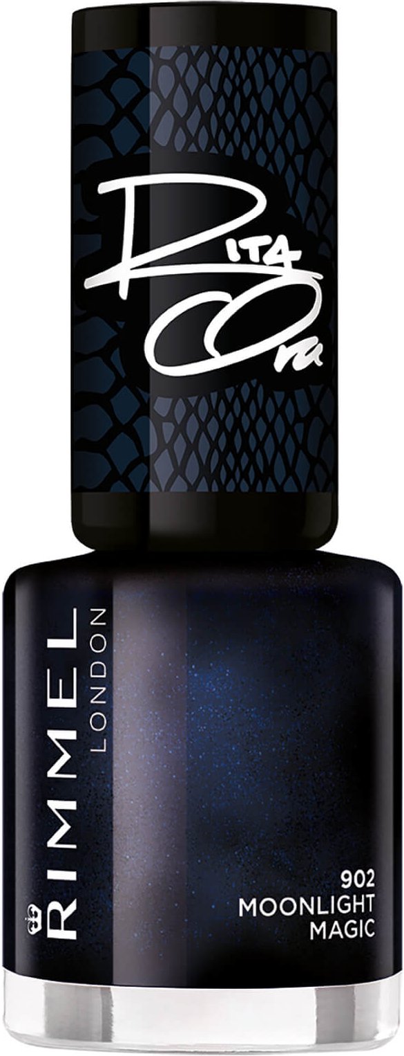 Rimmel 60 Seconds Rita Shades of Black Nail Polish (verschiedene Farbtöne) - Black Blue 902