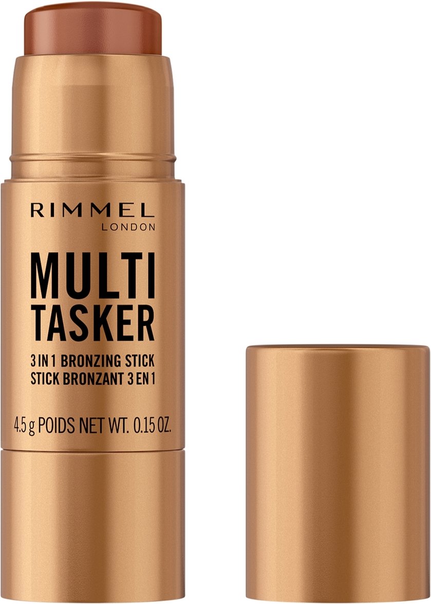 Rimmel Multi-Tasker Bronzer & Highlighter Stick 30ml (Various Shades) - Tan