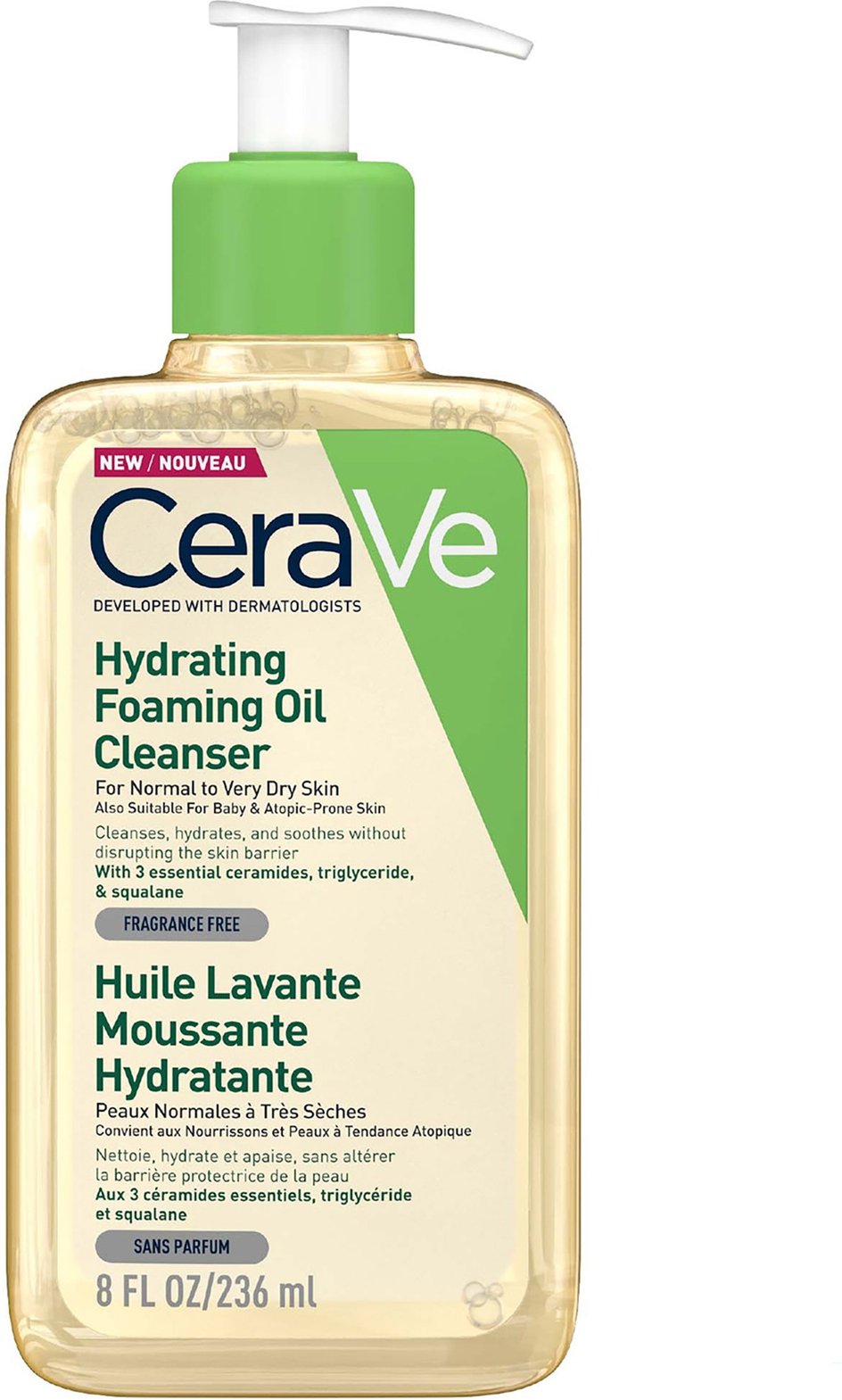 Thumbnail - CeraVe Hydrating Foaming Oil Cleanser 236ml