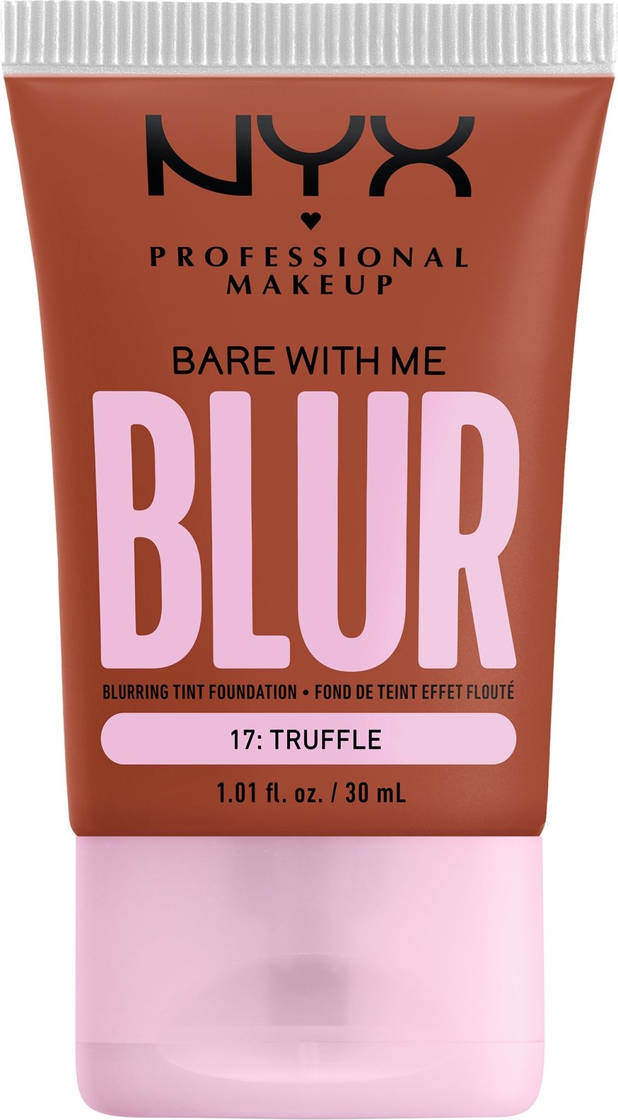 NYX Professional Makeup Bare With Me Blur Getönte Foundation 30 ml (Varios Shades) - Truffle