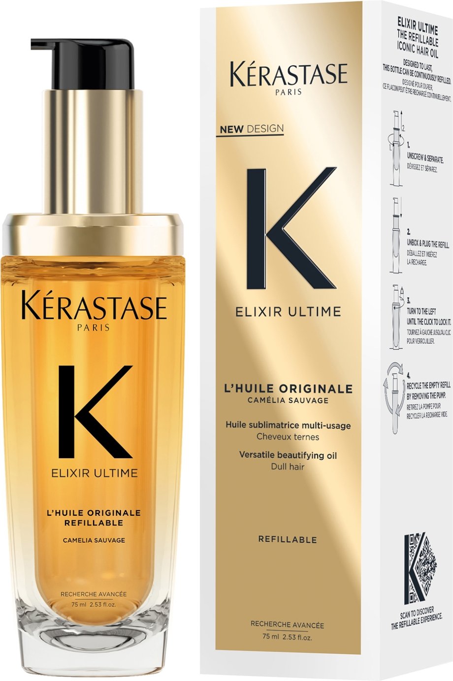 Kérastase Elixir Ultime L'Huile Originale Haaröl 75 ml
