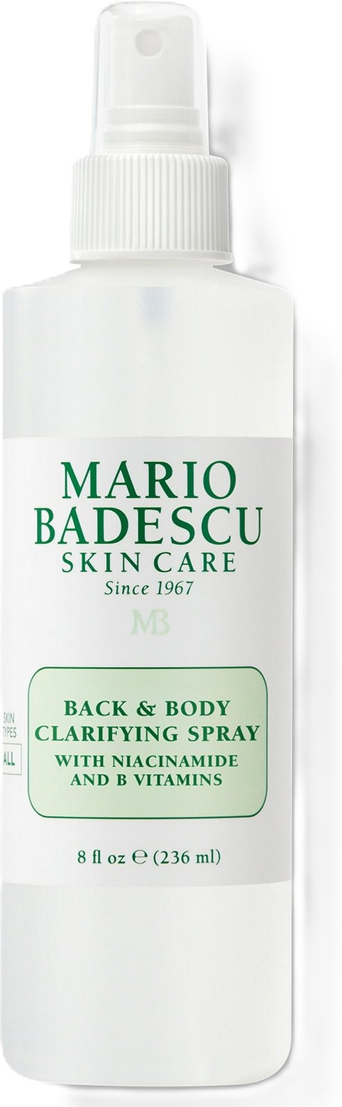Thumbnail - Mario Badescu Back & Body Clarifying Spray with Niacinimide and B-Vitamins 236ml
