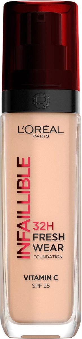 L'Oréal Paris Infallible 32-Stunden Freshwear Flüssigfoundation (Verschiedene Farbtöne) - 145 Cool