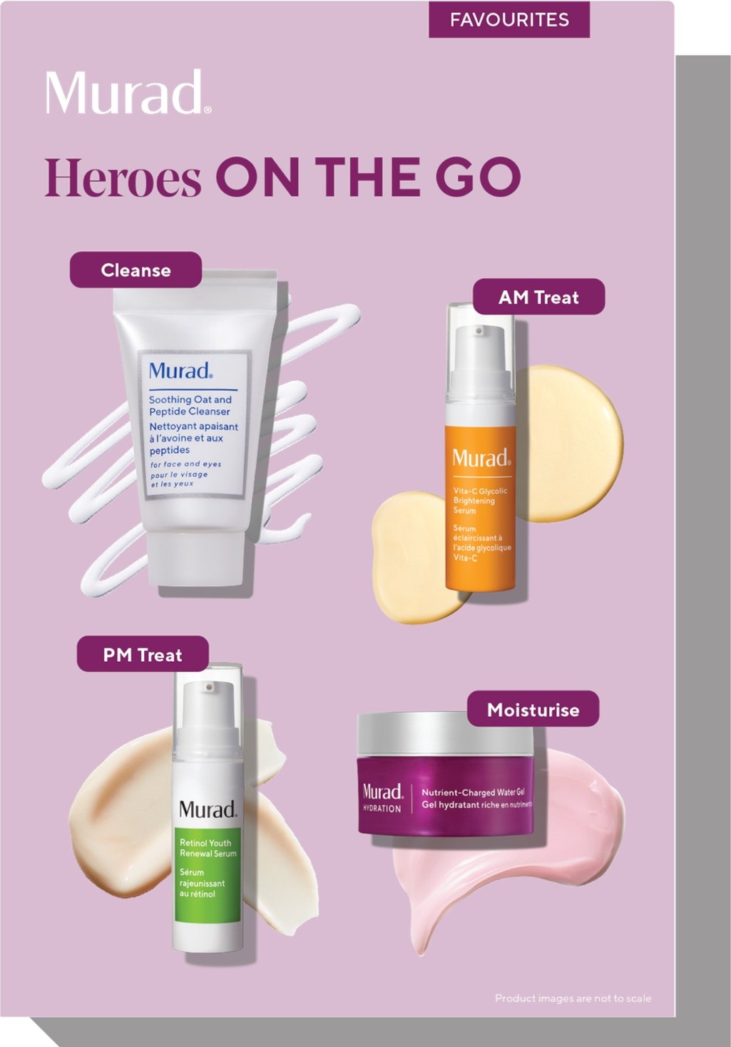 Thumbnail - Murad Heroes On The Go Set mit Retinol- und Vitamin-C-Seren