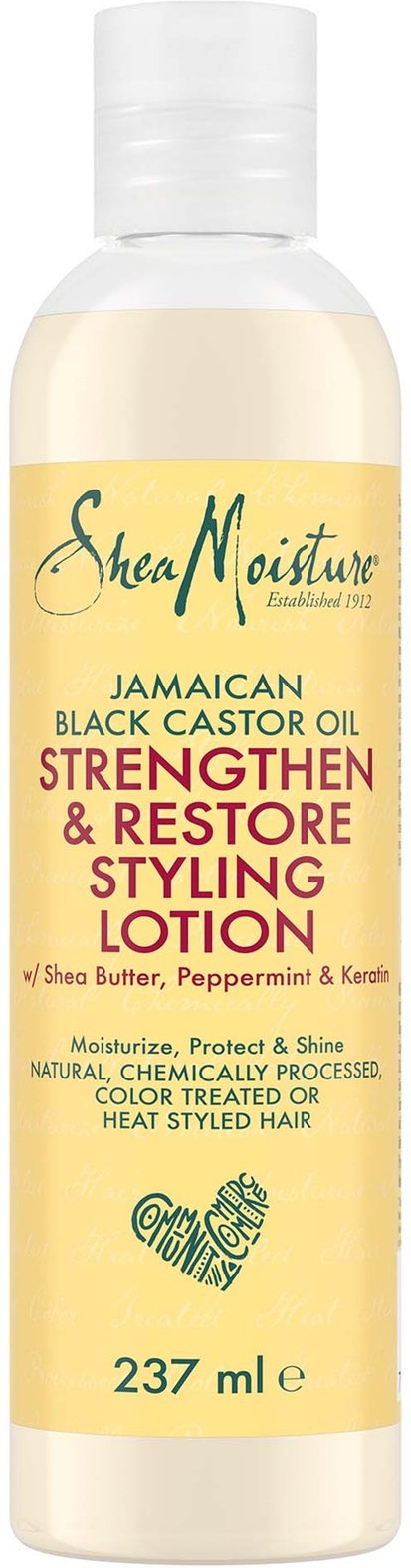 Shea Moisture Jamaican Black Castor Oil Stärkende und erneuernde Styling-Lotion 237 ml