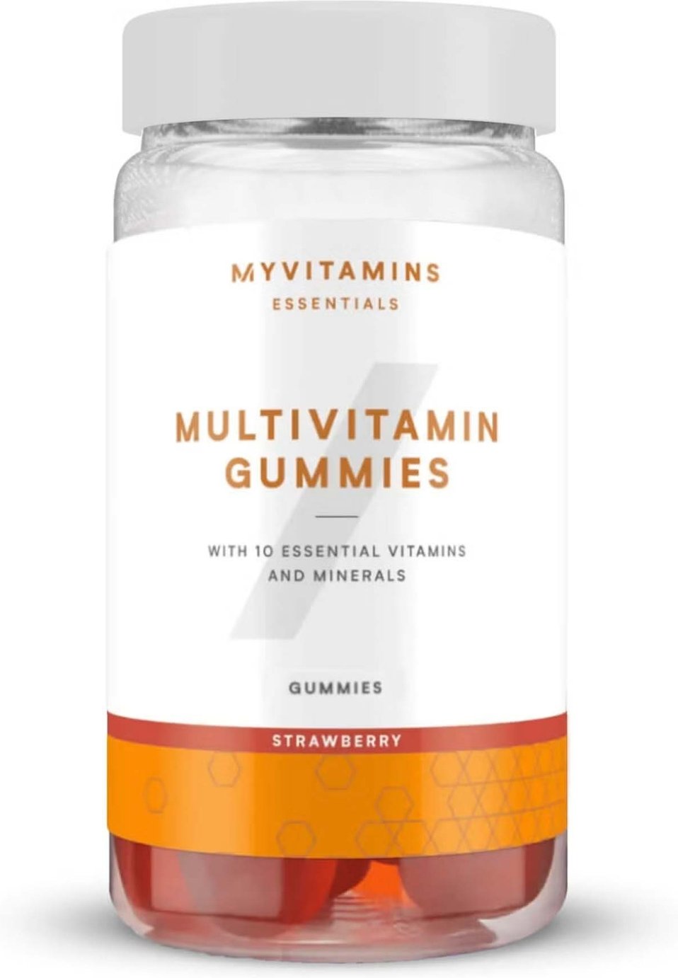 Myvitamins Multivitamin Gummies - 60Gummibärchen - Erdbeere