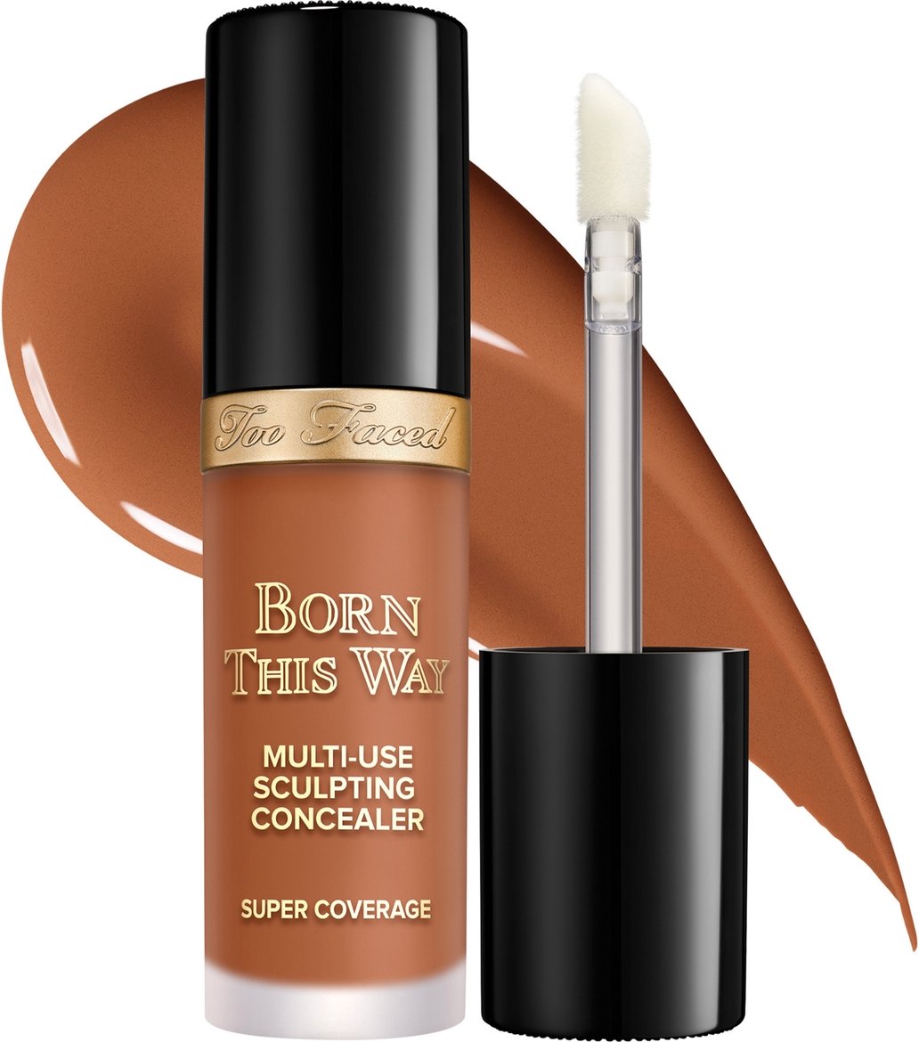 Too Faced Born This Way Super Coverage Multi-Use Concealer 13.5ml (Various Shades) - Caramel