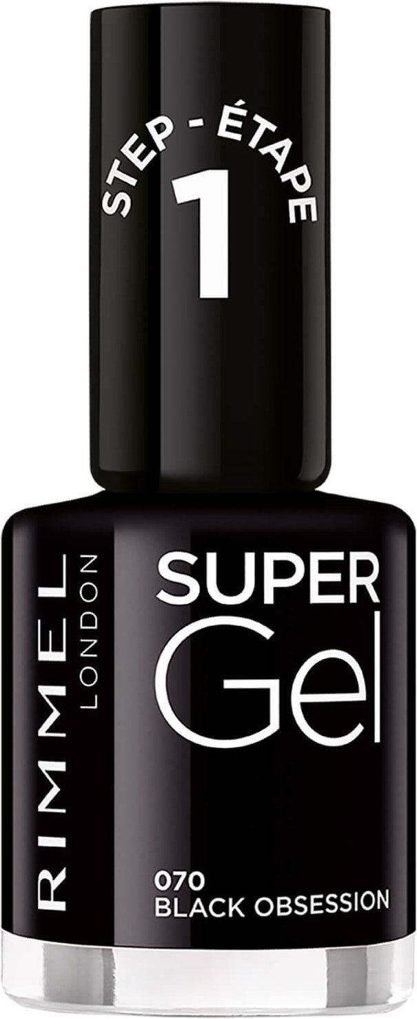 Rimmel Super Gel Nagellack - Black Obsession